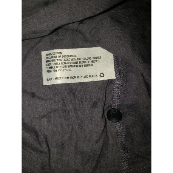 WOMEN'S Puff Long Sleeve Eyelet Top - Universal Thread Gray XS - Picture 4 of 6